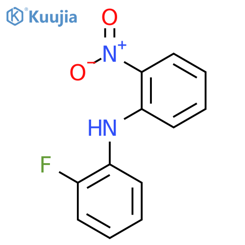 2-Fluoro-N-(2-nitrophenyl)aniline structure