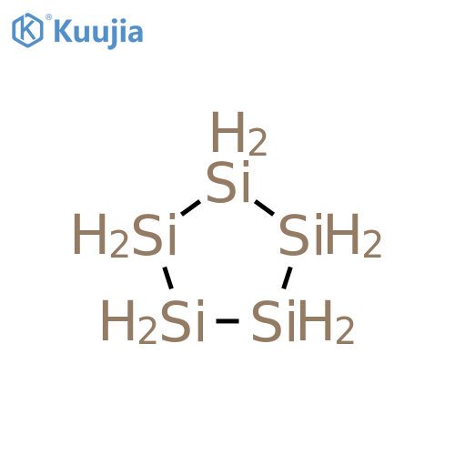 Cyclopentasilane structure