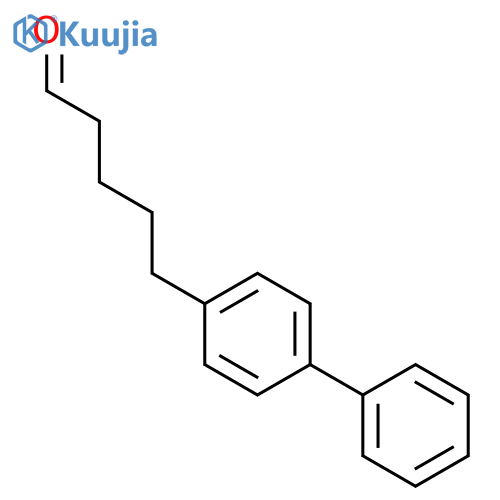 5-(4-biphenylyl)pentanal structure