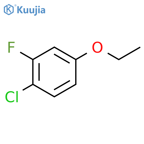 Benzene,1-chloro-4-ethoxy-2-fluoro- structure