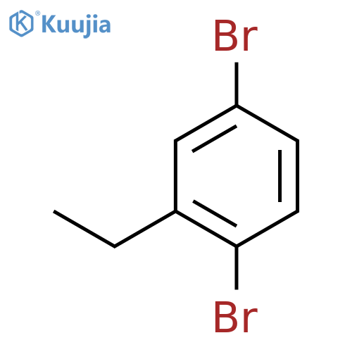 1,4-Dibromo-2-ethylbenzene structure
