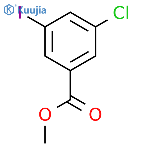 Methyl 3-chloro-5-iodobenzoate structure