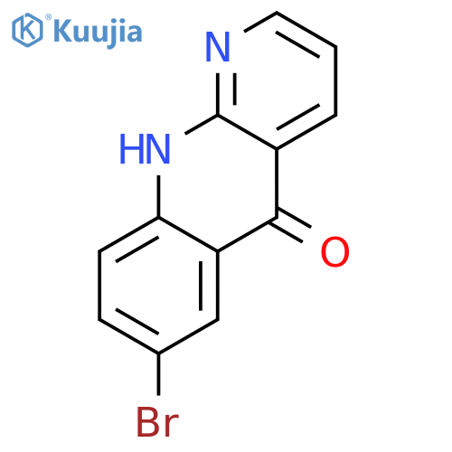 Benzo[b][1,8]naphthyridin-5(10H)-one, 7-bromo- structure