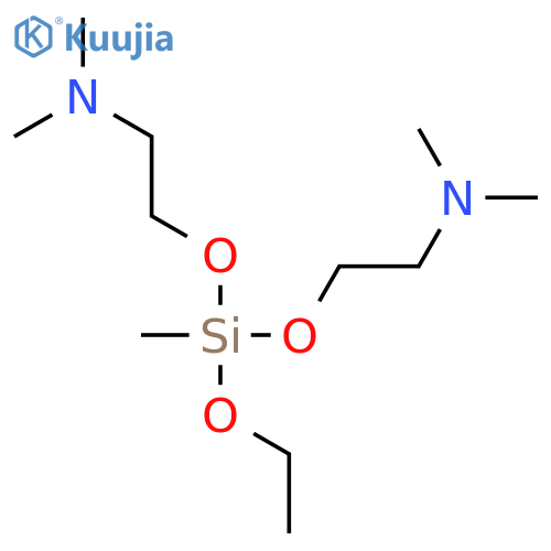 5,7-Dioxa-2-aza-6-silanonan-9-amine, 6-ethoxy-N,N,2,6-tetramethyl- structure