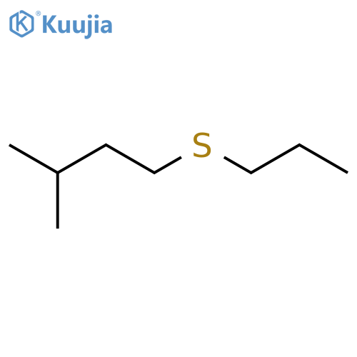 3-methyl-1-propylsulfanylbutane structure