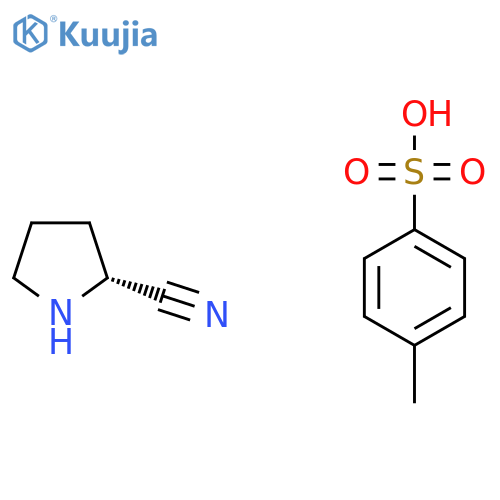 (R)-pyrrolidine-2-carbonitrile 4-methylbenzenesulfonate structure
