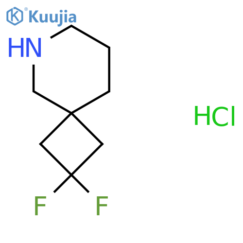 2,2-Difluoro-6-azaspiro[3.5]nonane hydrochloride structure