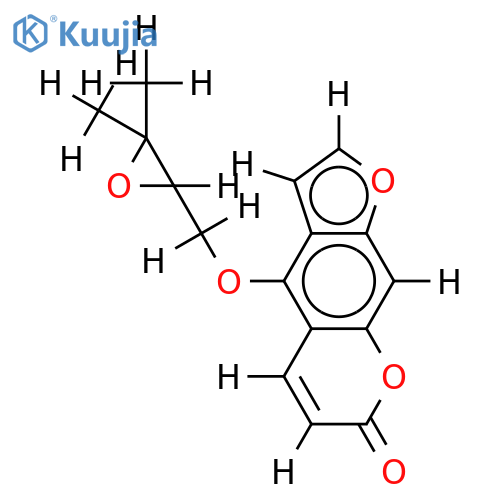 (+)-Oxypeucedanin structure