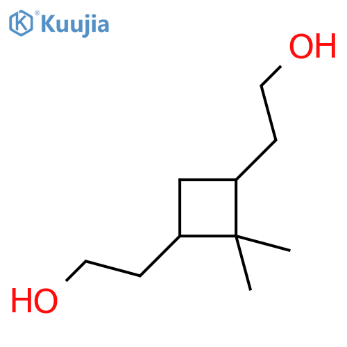 1,3-Cyclobutanediethanol,2,2-dimethyl- structure