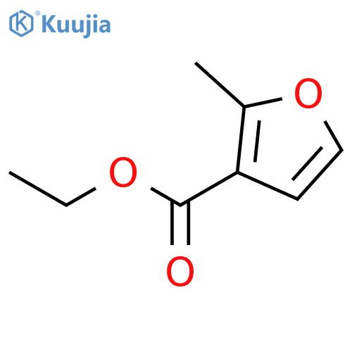 ethyl 2-methylfuran-3-carboxylate structure