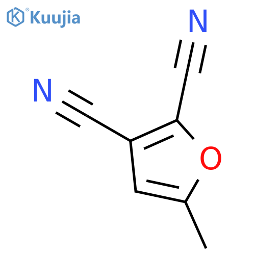5-methyl-2,3-Furandicarbonitrile structure