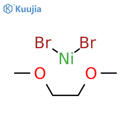 Dibromo(glyme)nickel structure