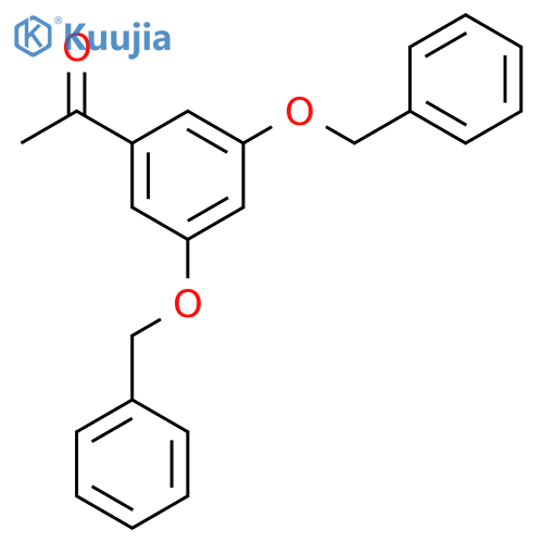 3’,5’-Dibenzyloxyacetophenone structure