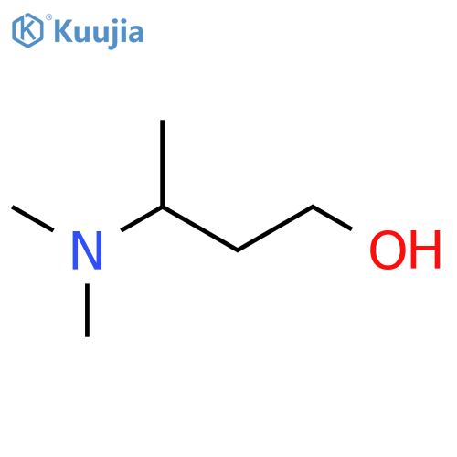 3-(Dimethylamino)butan-1-ol structure