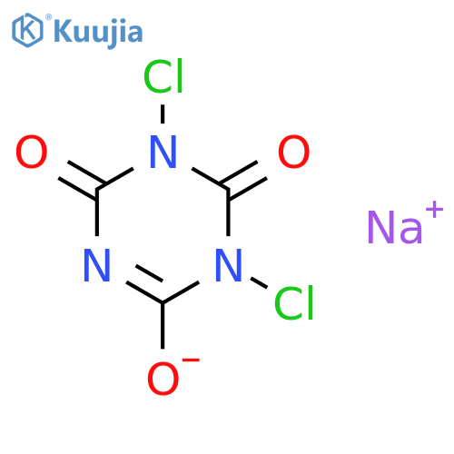 Dichloroisocyanuric Acid Sodium Salt structure