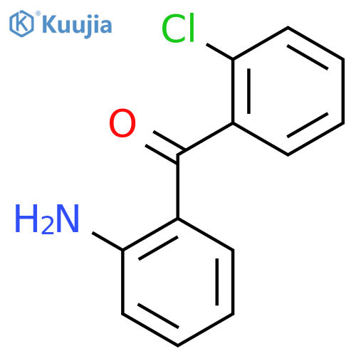 Methanone,(2-aminophenyl)(2-chlorophenyl)- structure