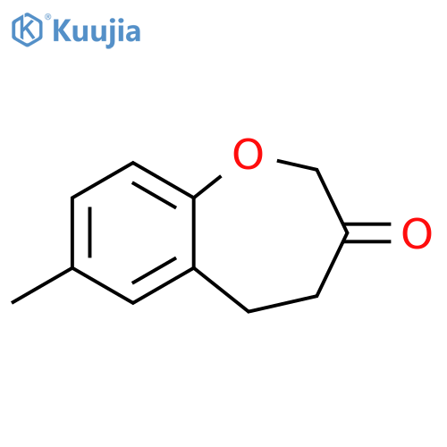 1-Benzoxepin-3(2H)-one, 4,5-dihydro-7-methyl- structure