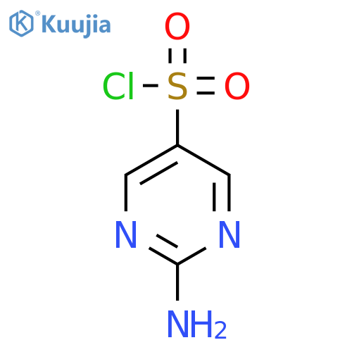 2-Aminopyrimidine-5-sulfonyl chloride structure