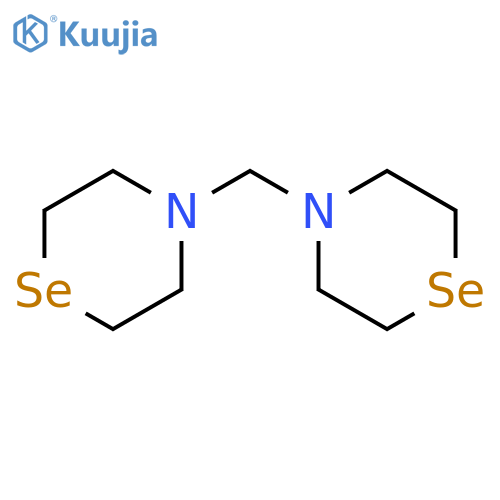 2H-1,4-SELENAZINE, 4,4'-METHYLENEBIS[TETRAHYDRO- structure
