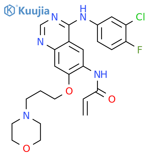 Canertinib dihydrochloride structure