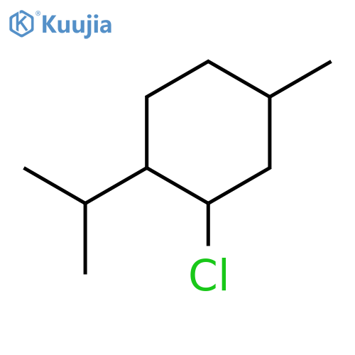 Cyclohexane,2-chloro-4-methyl-1-(1-methylethyl)- structure
