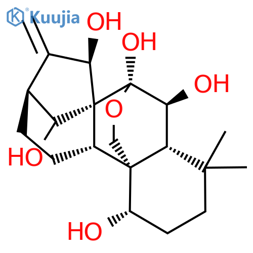 (1S,2S,5S,7R,8R,9S,10S,11R,15S)-12,12-Dimethyl-6-methylidene-17-oxapentacyclo[7.6.2.15,8.01,11.02,8]octadecane-7,9,10,15,18-pentol structure