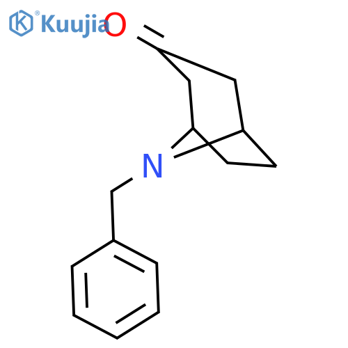 8-Benzyl-8-azabicyclo[3.2.1]octan-3-one structure