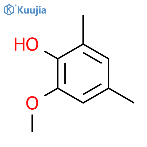Phenol,2-methoxy-4,6-dimethyl- structure