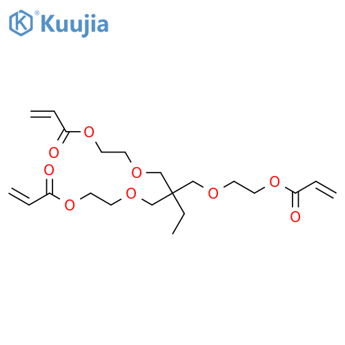 trimethylolpropane ethoxylate (1 eo/oh) triacryla structure