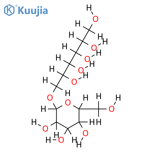 1-O-beta-D-Glucopyranosyl-D-mannit structure