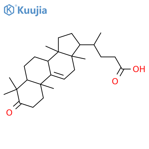 3-Hydroxy-25,26,27-trinorlanost-9(11)-en-24-oic acid; 3α-form, 3-Ketone structure