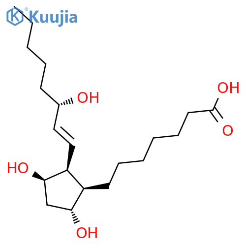 Prost-13-en-1-oic acid,9,11,15-trihydroxy-, (9b,11a,13E,15S)- structure