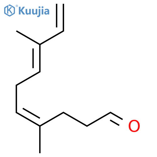 4,7,9-Decatrienal, 4,8-dimethyl-, (E,E)- structure