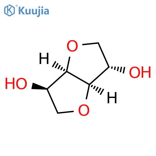 (3S,3aR,6R,6aR)-2,3,3a,5,6,6a-hexahydrofuro[3,2-b]furan-3,6-diol structure