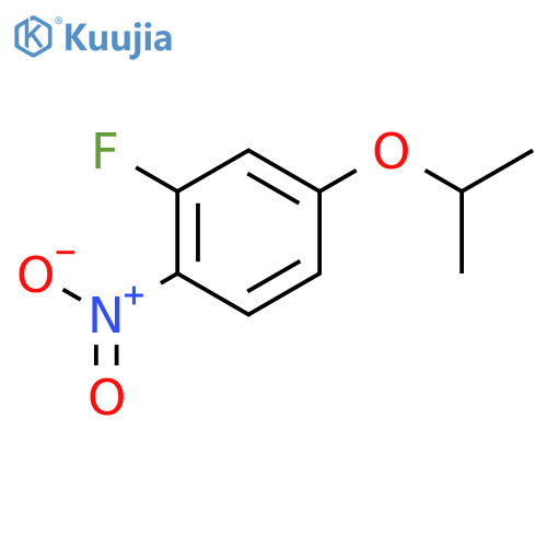 2-Fluoro-4-isopropoxy-1-nitrobenzene structure