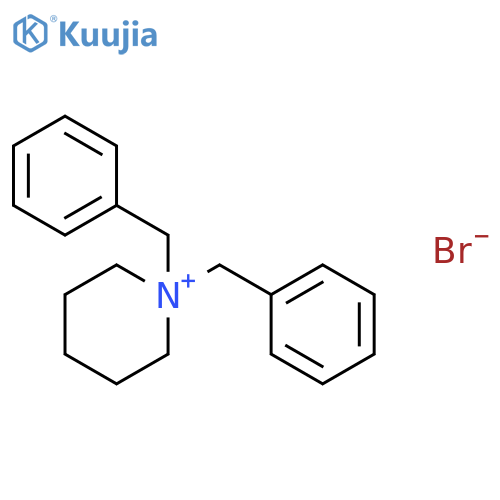 Piperidinium, 1,1-bis(phenylmethyl)-, bromide structure