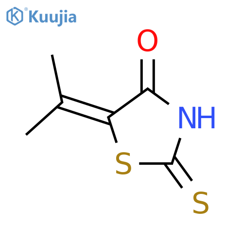 rhodanine, 5-isopropylidene- structure