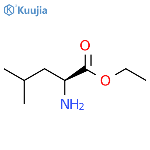 Ethyl 2-Amino-4-methylpentanoate structure