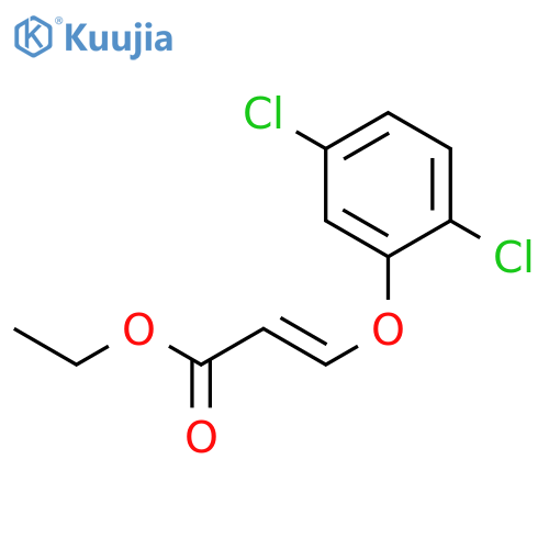 2-Propenoic acid, 3-(2,5-dichlorophenoxy)-, ethyl ester, (E)- structure