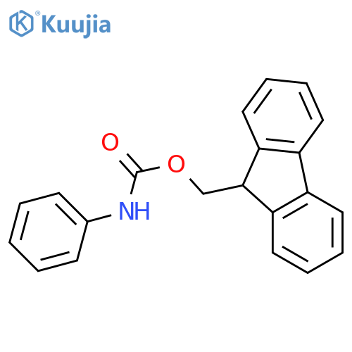 9H-Fluorene-9-methanol,9-(N-phenylcarbamate) structure