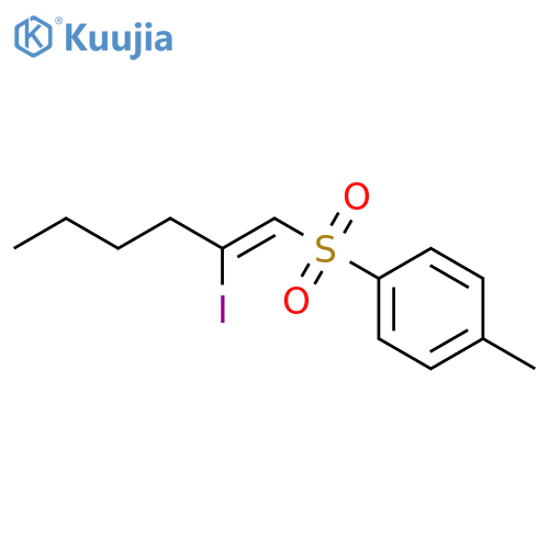 1-[(e)-2-iodohex-1-enyl]sulfonyl-4-methylbenzene structure