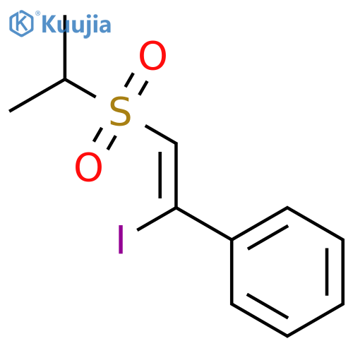 Sulfone,b-iodostyryl isopropyl, (E)- (8CI) structure