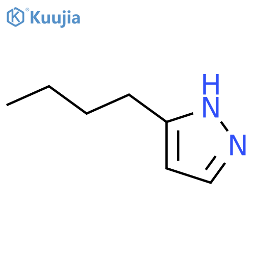 1H-Pyrazole, 3-butyl- structure