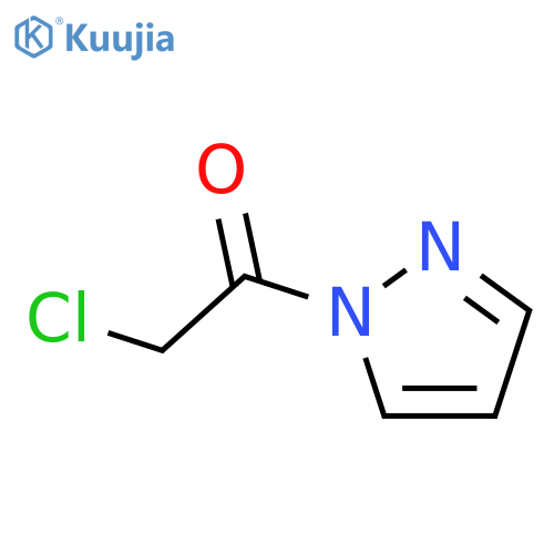2-chloro-1-pyrazol-1-yl-ethanone structure