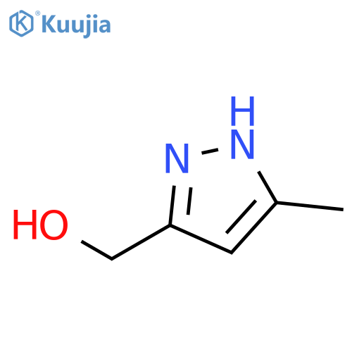 (3-Methyl-1H-pyrazol-5-yl)methanol structure