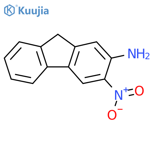 3-Nitro-9H-fluoren-2-amine structure