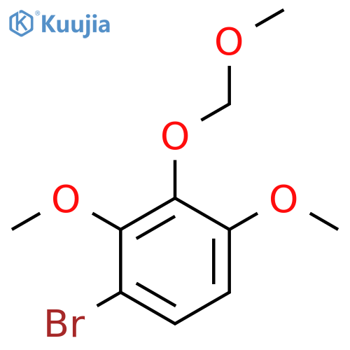 1-Bromo-2,4-dimethoxy-3-(methoxymethoxy)benZene structure