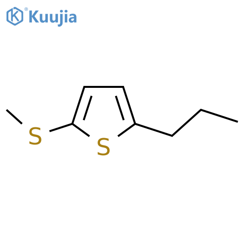 2-(Methylthio)-5-propylthiophene structure