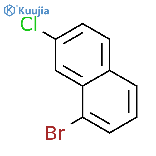 Naphthalene, 1-bromo-7-chloro- structure