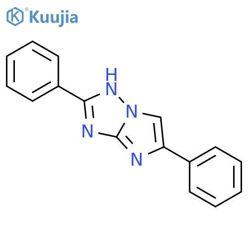 1H-Imidazo[1,2-b][1,2,4]triazole, 2,5-diphenyl- structure